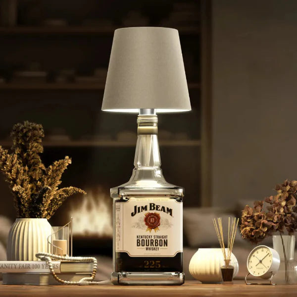 EcoGlow bottle light - Oplaadbare fles ledlamp - Design & Dine
