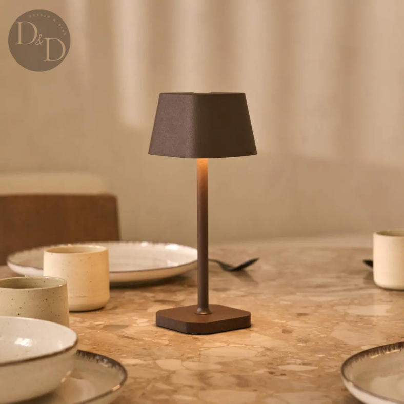 LampraSplash- draadloos, oplaadbaar, waterdicht, dimbaar en 3 kleurstanden - Design & Dine