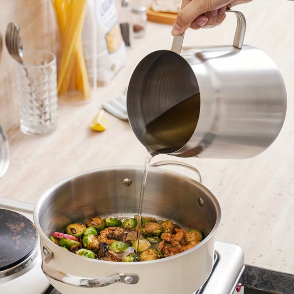 SteelFry frituregryde med indbygget oliefilter