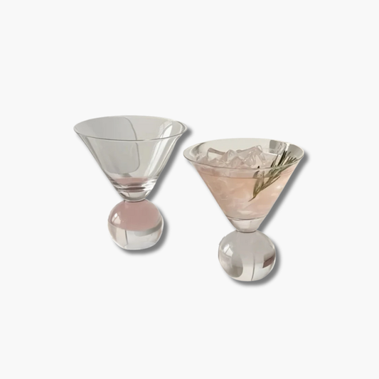 Kristallkugle martini glas