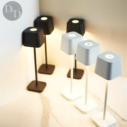 LampraSplash- draadloos, oplaadbaar, waterdicht, dimbaar en 3 kleurstanden - Design & Dine