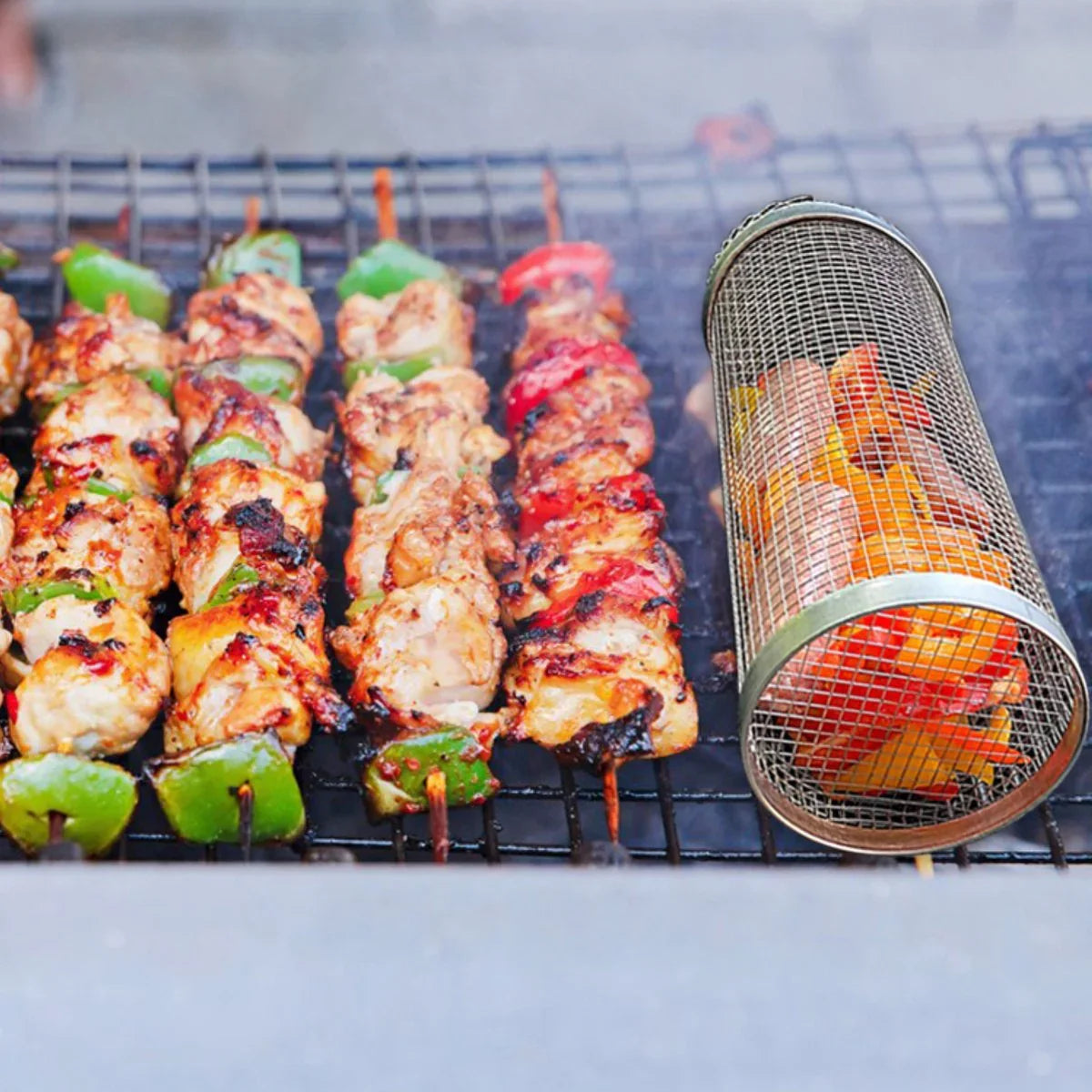 BBQ korf - Niets valt meer door je rooster - Design & Dine