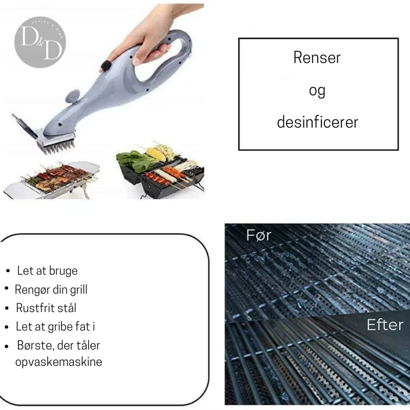GrillSteamer - Dampende grillbørste