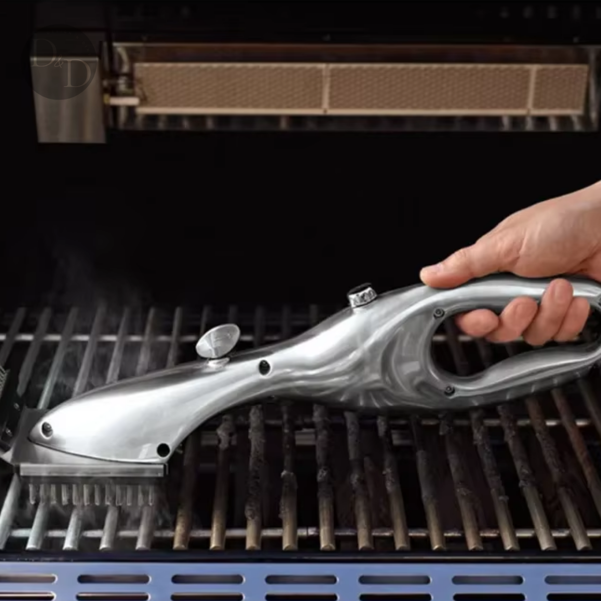 GrillSteamer - Stomende grillborstel - Design & Dine