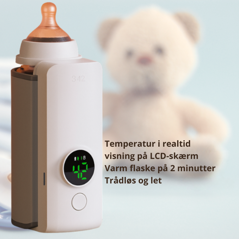 Kleverkiddie QuickSip – varm mælk, glad baby