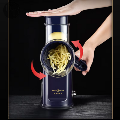 Twisting shredder - 5 in 1 keukenmachine - Design & Dine