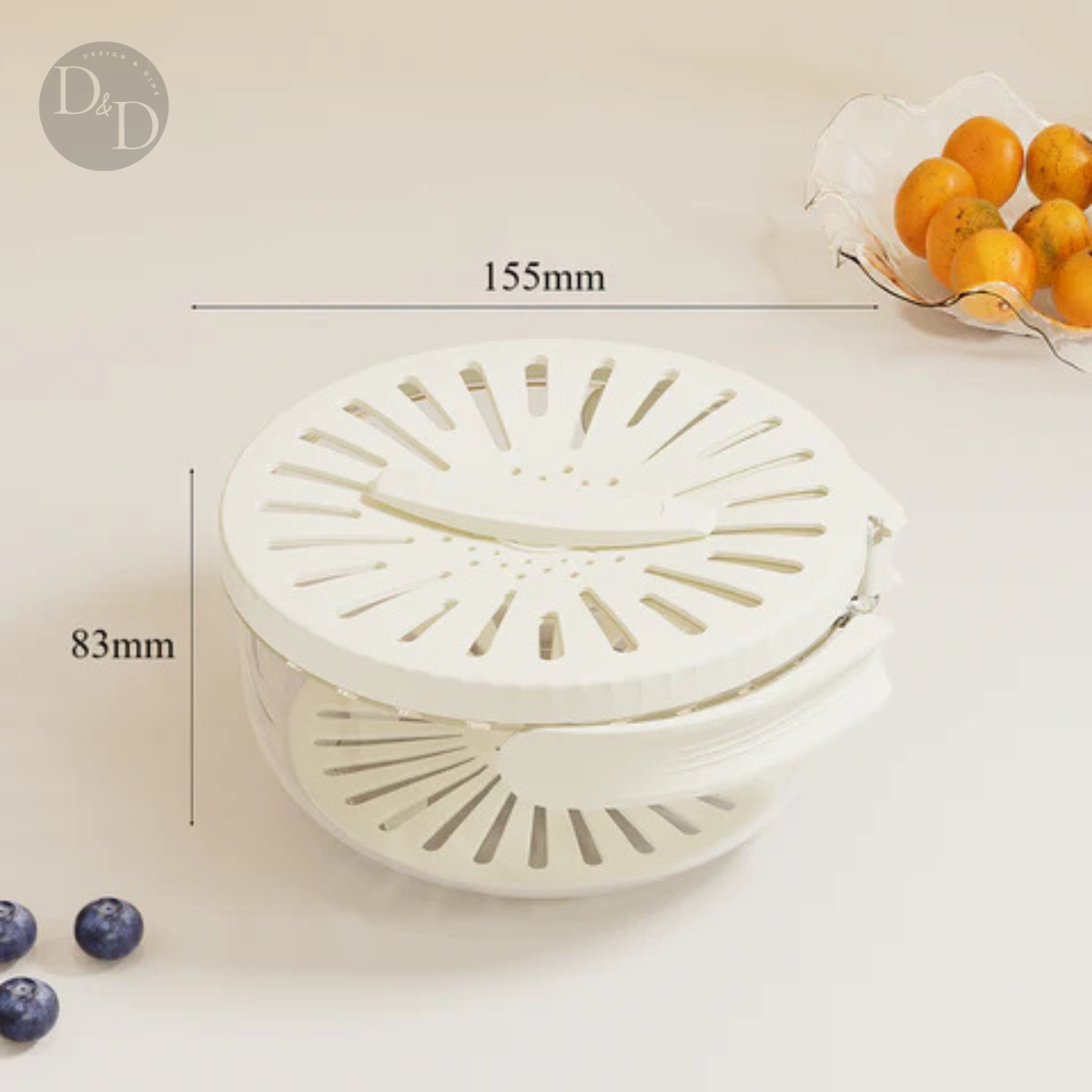 Fruitainer - Afspoelen, meenemen en opbergen - Design & Dine