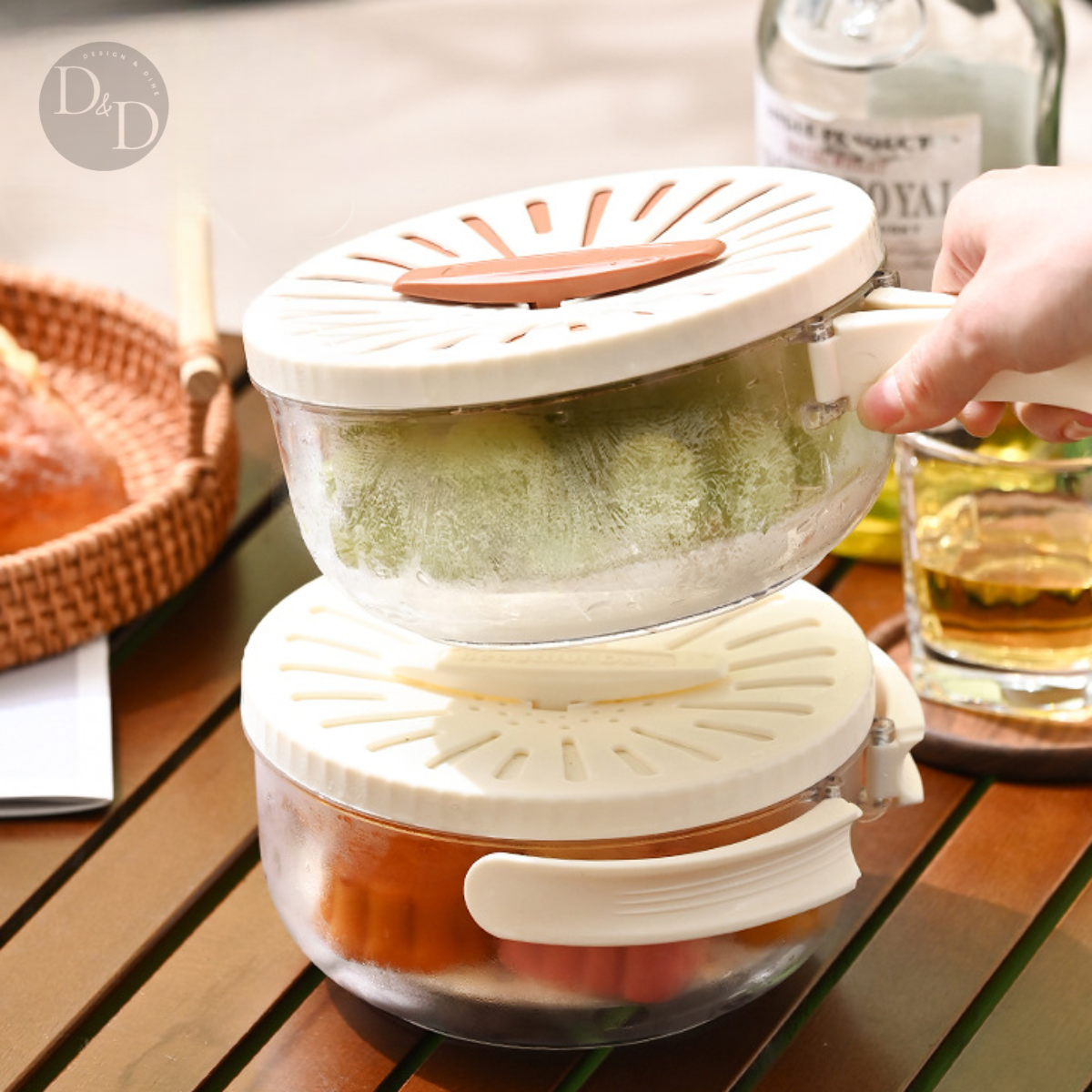 Fruitainer - Afspoelen, meenemen en opbergen - Design & Dine