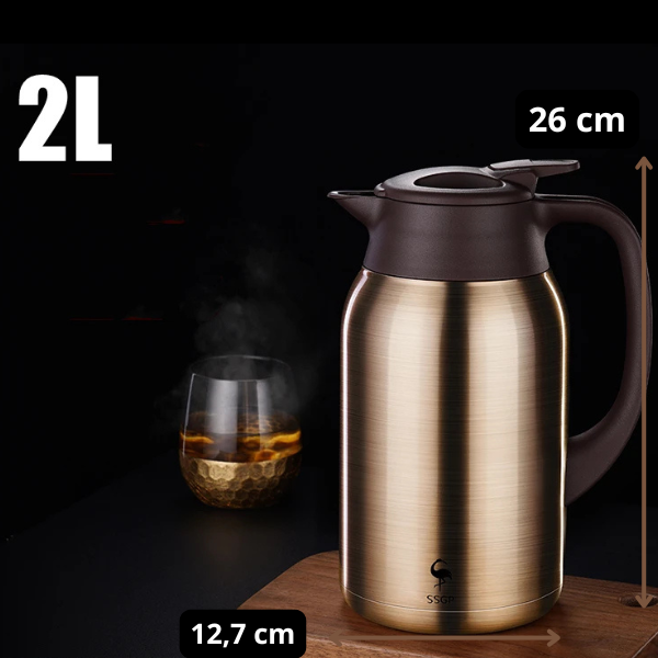 COPPER'on Hotpot - 48u+ isolatie - Incl. geïntegreerd theezeef - Design & Dine