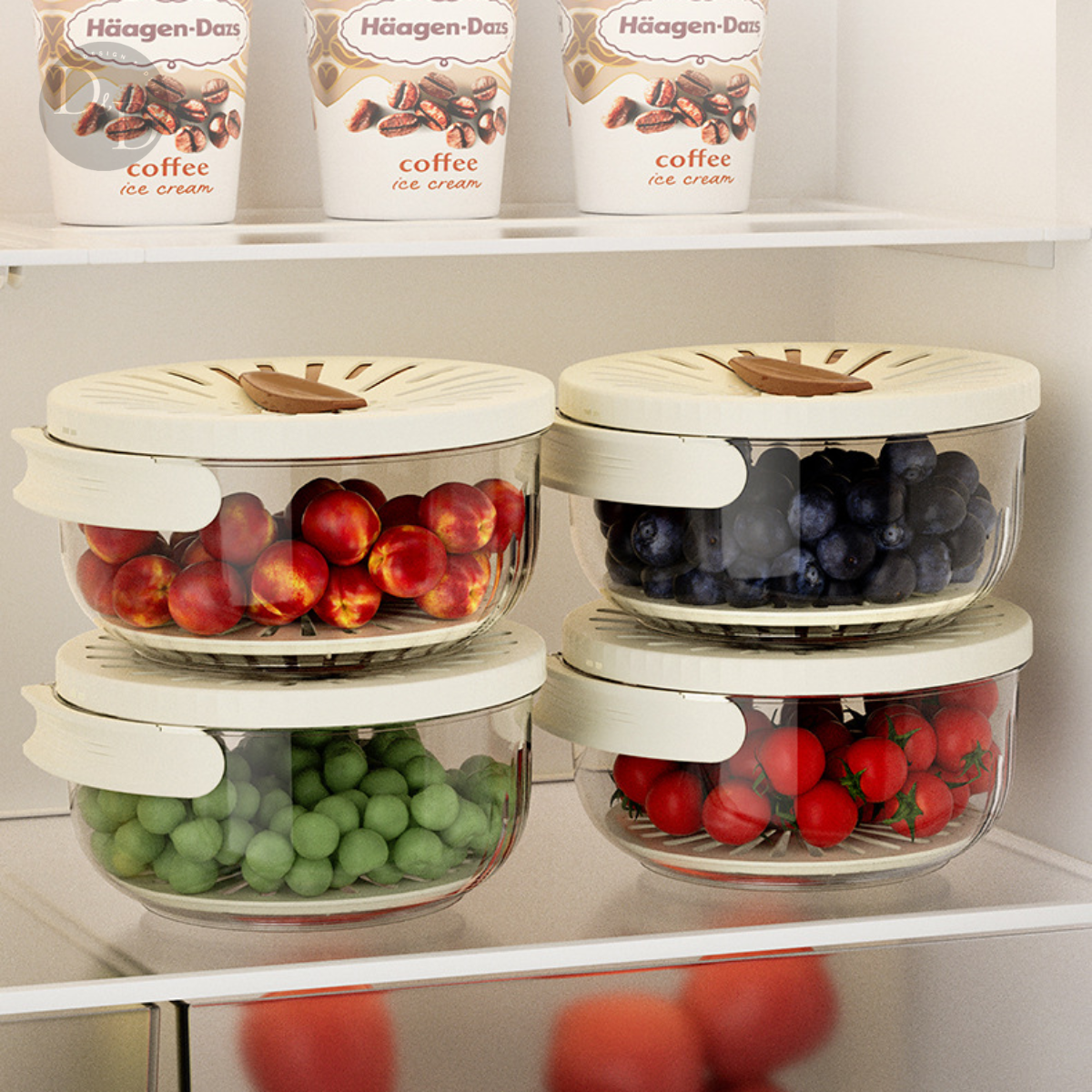 Fruitainer - Afspoelen, meenemen en opbergen - Design & Dine