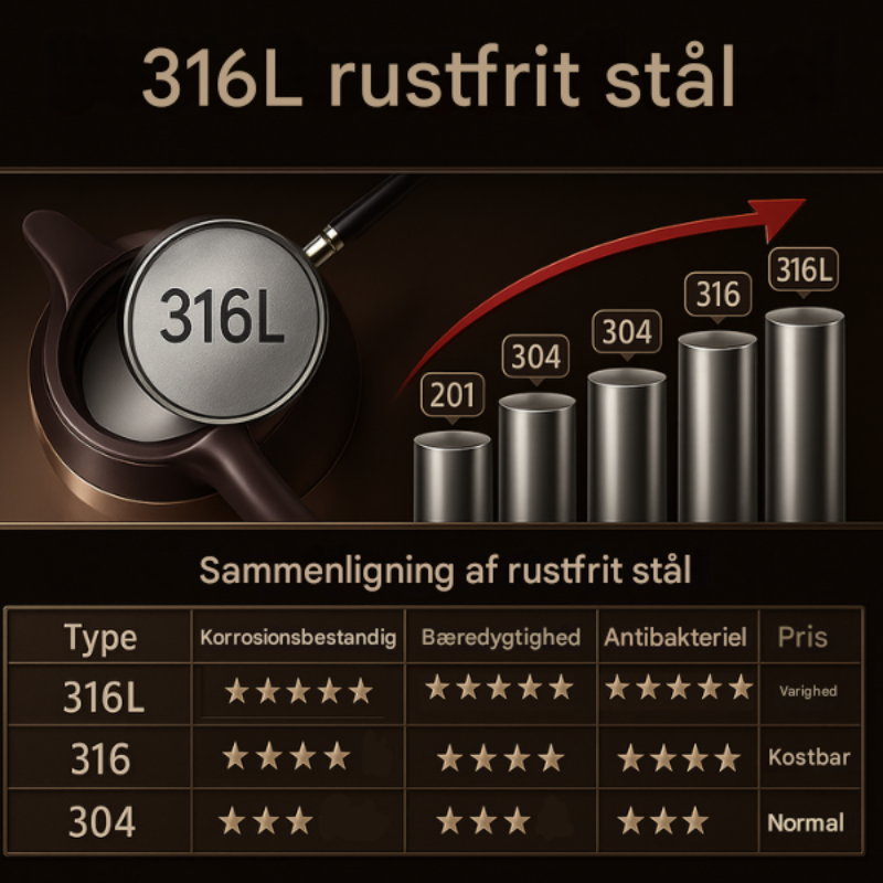 COPPER'on Hotpot - 48 timers+ isolering - Inkl. integreret tesigte
