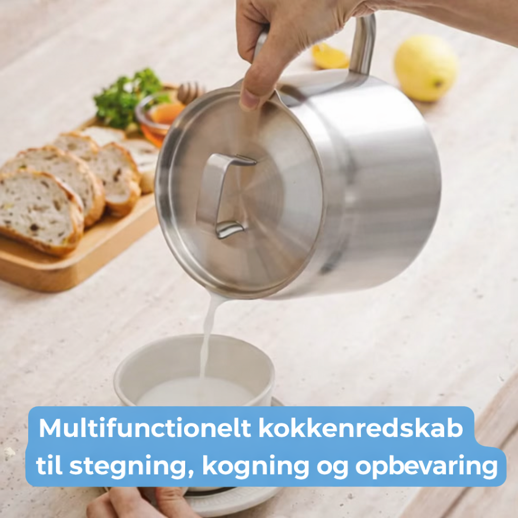 SteelFry frituregryde med indbygget oliefilter