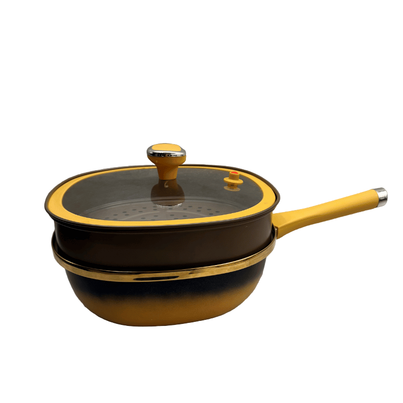 Culinara Titanium  nonstick-pande med dampfunktion