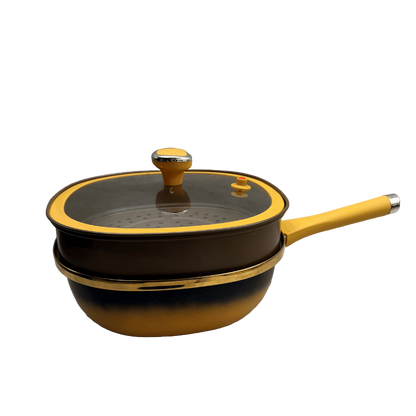Culinara Titanium  nonstick-pande med dampfunktion
