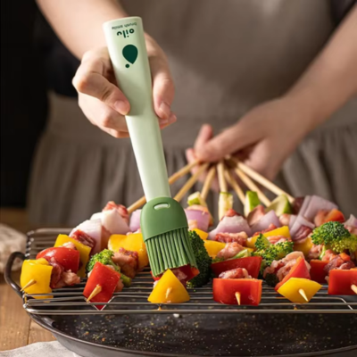 Grillbrush - Hittebestendige siliconen olieborstel - Design & Dine