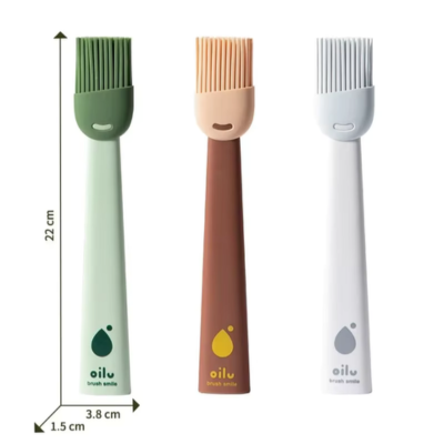 Grillbrush - Hittebestendige siliconen olieborstel - Design & Dine
