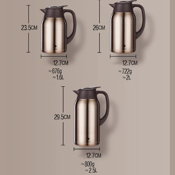 COPPER'on Hotpot - 48u+ isolatie - Incl. geïntegreerd theezeef - Design & Dine