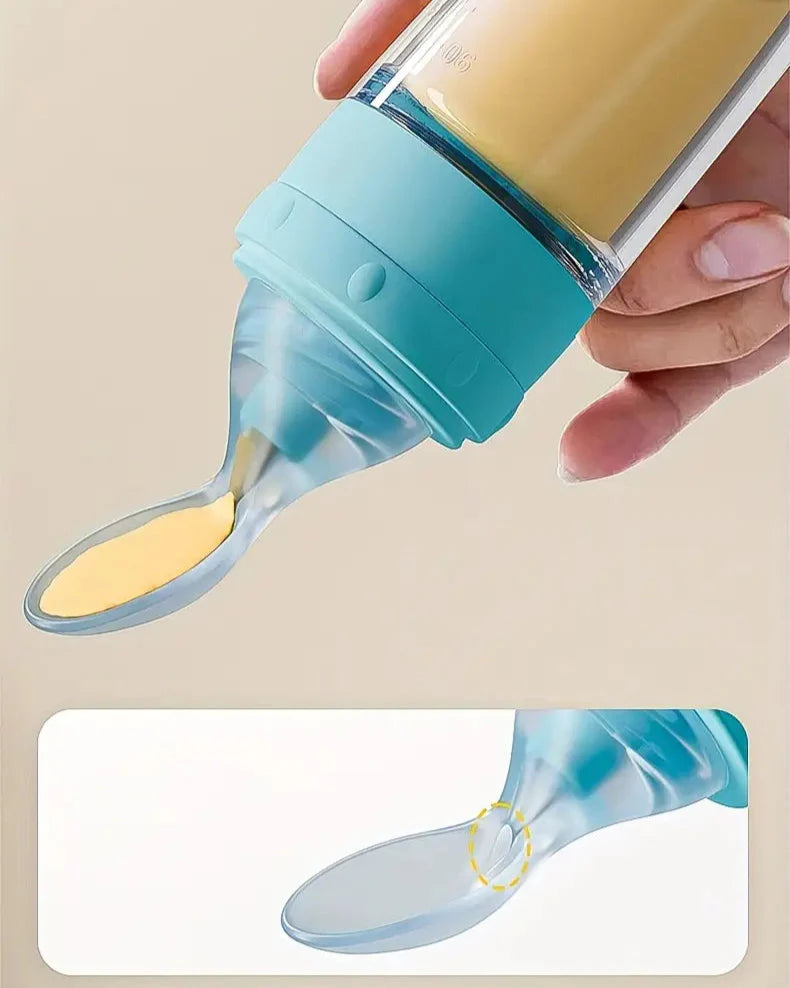 KleverKiddie™ Hapjesfles - voeden zonder vlekken - Design & Dine
