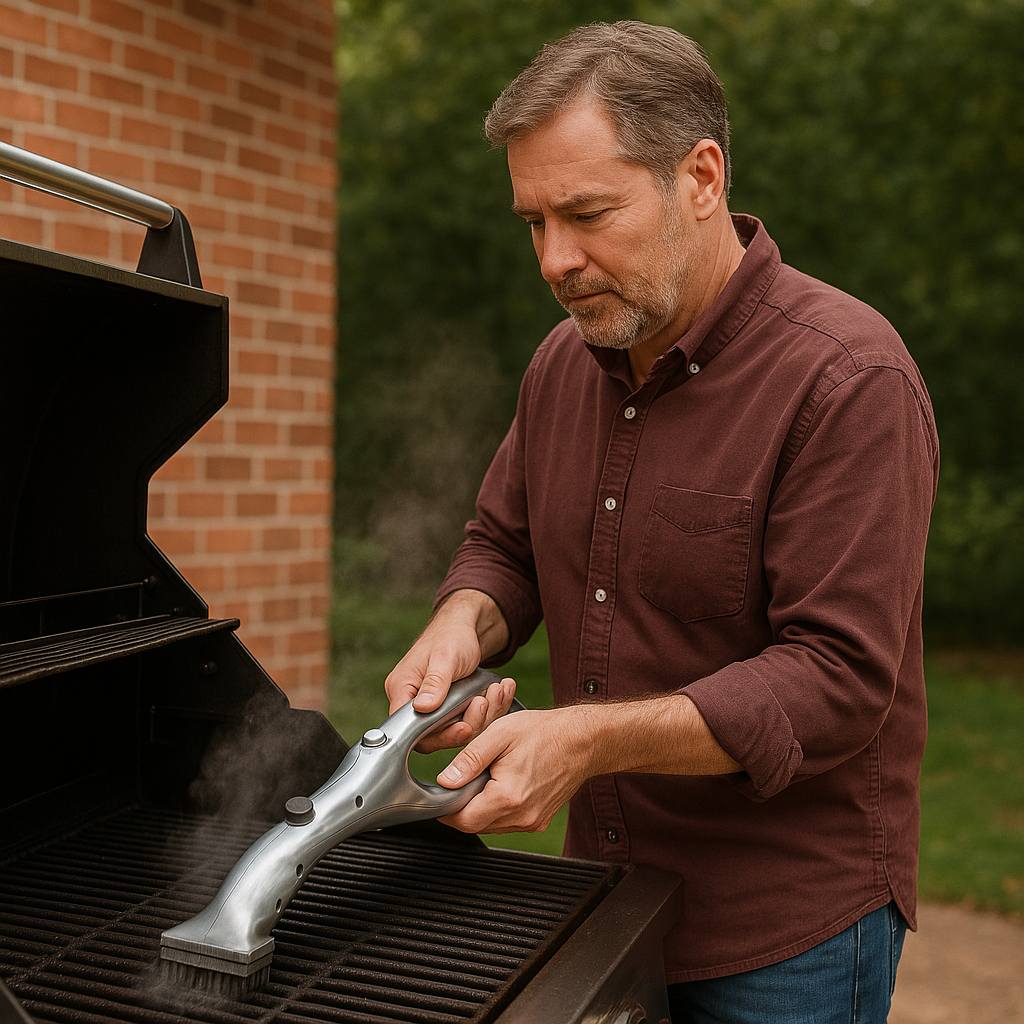 GrillSteamer - Stomende grillborstel - Design & Dine