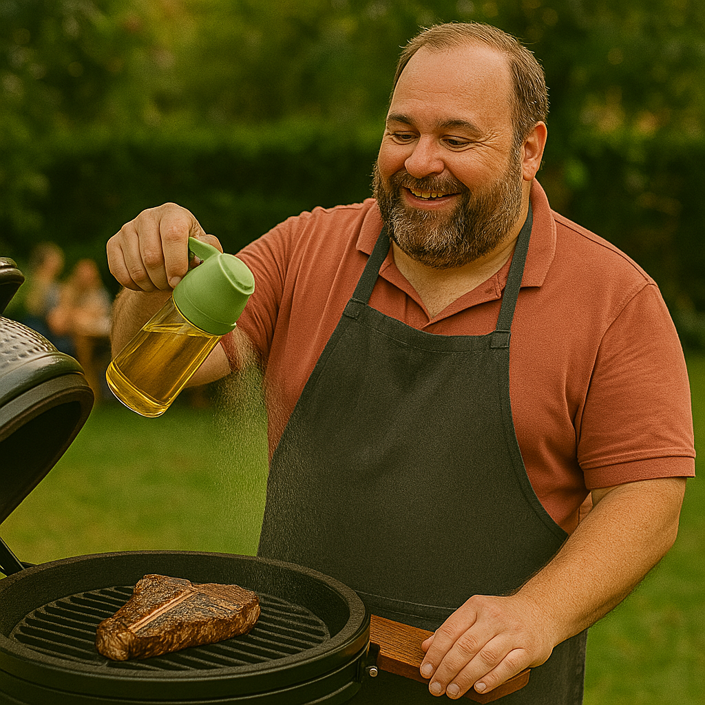 BBQ mist - 2 in 1 olie spray - Design & Dine