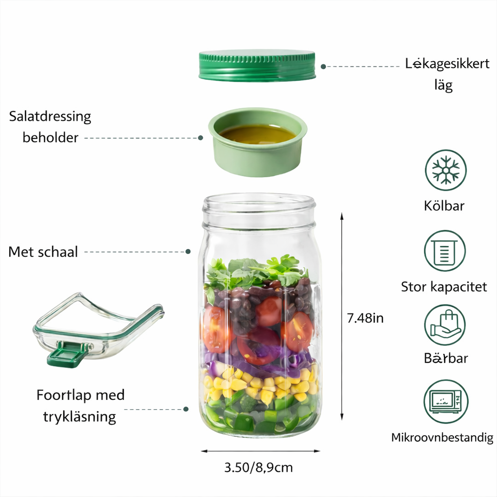 Salad Pod – Friske salater til farten