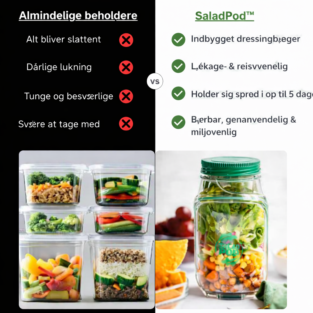 Salad Pod – Friske salater til farten