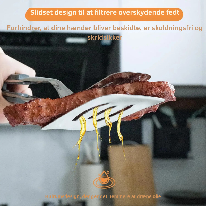 Grip og flip 2-i-1 grilltang