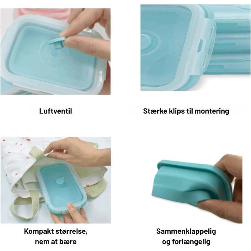 FLOX silikoneopbevaringsbeholdere