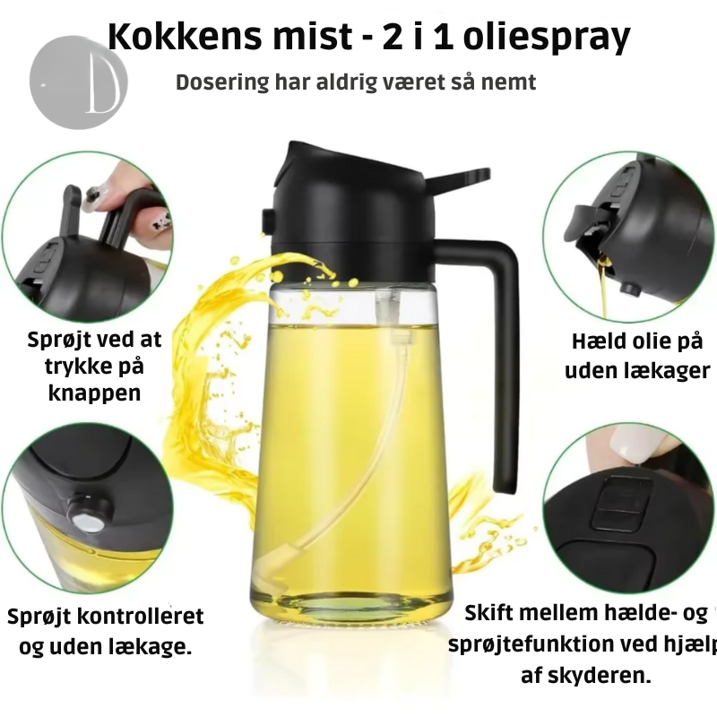 Chef's Mist – 2-i-1 oliespray