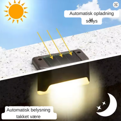 LumiStep - Trådløse solcelledrevne LED-lamper