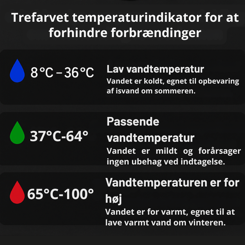 TEMP'on Termoflaske inkl. integreret tesigte