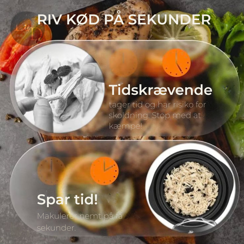 FeatherEase – trådet kød på få sekunder!