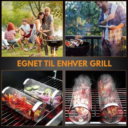 BBQ-kurv – Nu falder intet længere igennem risten 1 + 1 gratis