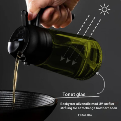 Chef's mist  - 2 i 1 oliespray + UV-beskyttende glas
