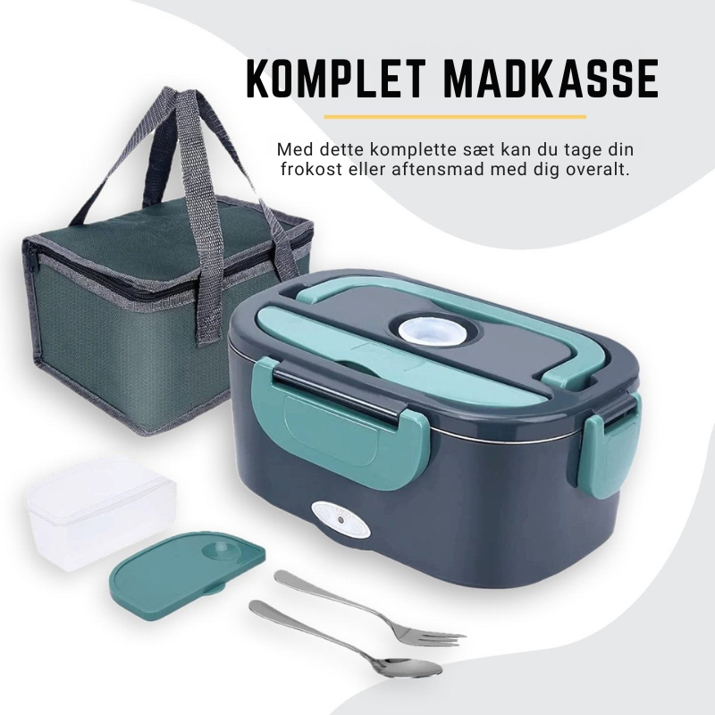 Heat & Eat – Elektrisk opvarmet madkasse