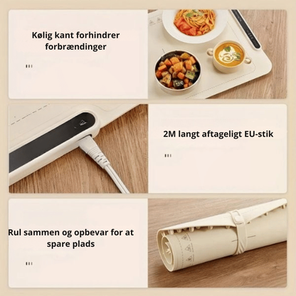 Stayhot – elektrisk opvarmet dækkeserviet