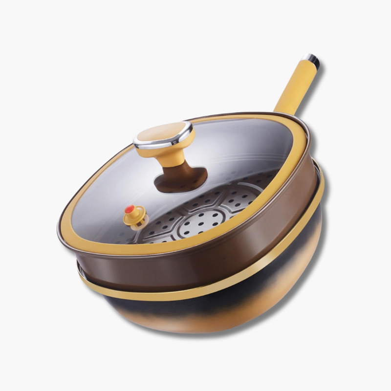 Culinara Titanium  nonstick-pande med dampfunktion