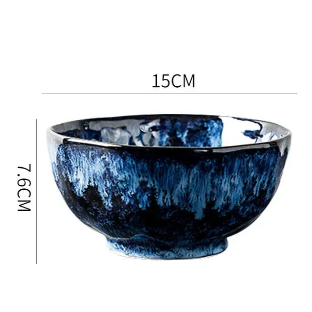 Blå Nebula 10-delt service