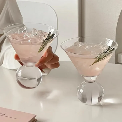Kristallkugle martini glas