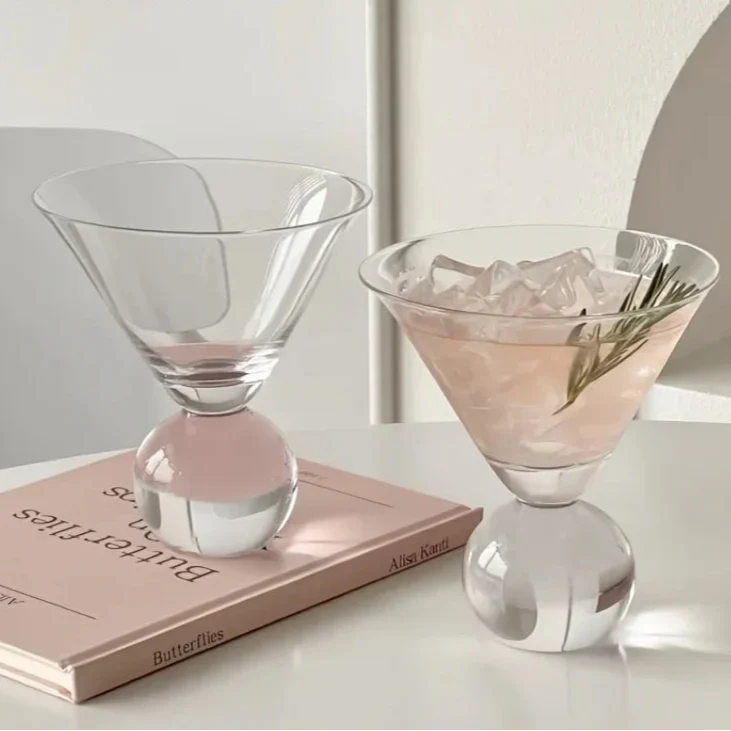 Kristallkugle martini glas