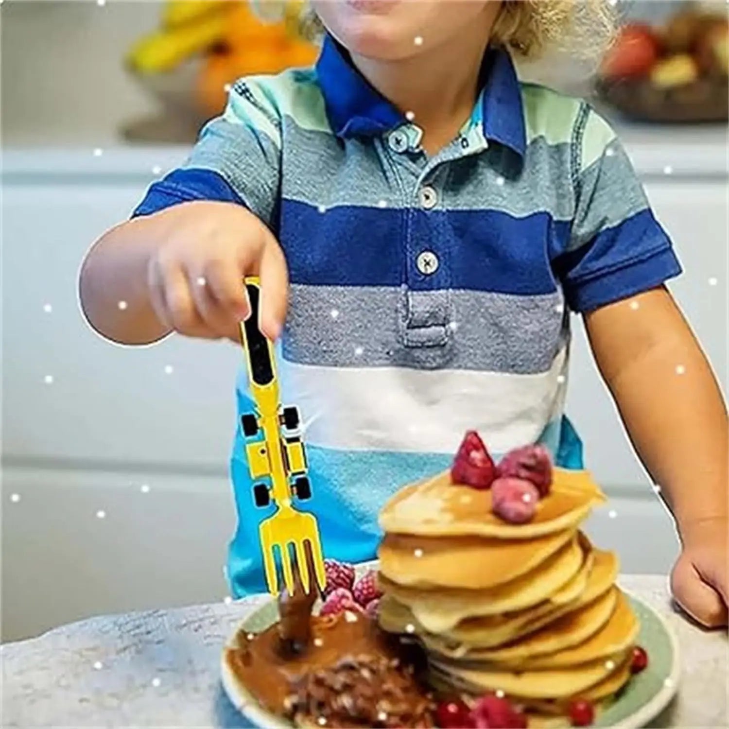 Digger™ Speels kinderbestek - 3 varianten - Design & Dine