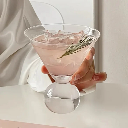 Kristallkugle martini glas