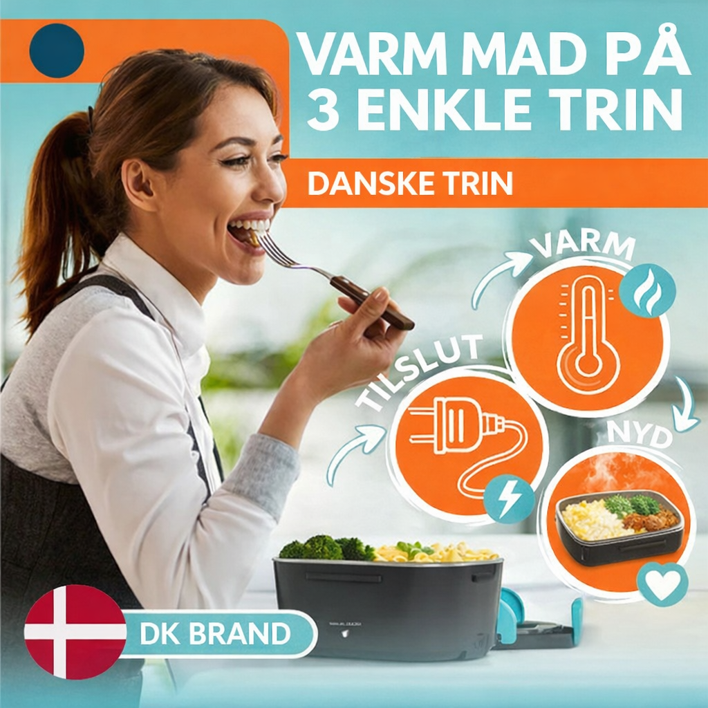 Heat & Eat – Elektrisk opvarmet madkasse