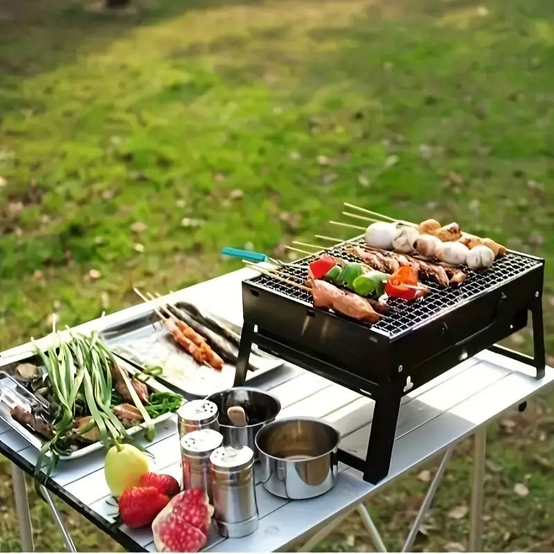 GrillMate - Opvouwbare reis BBQ - Design & Dine