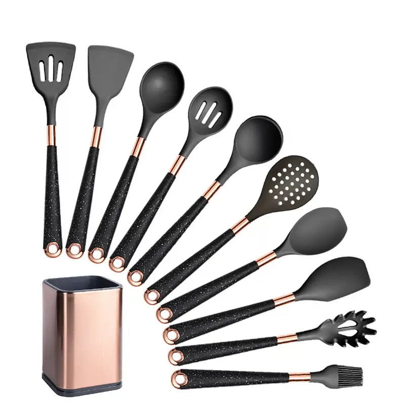 CulinaPro™ Siliconen Kookgerei Set - Design & Dine
