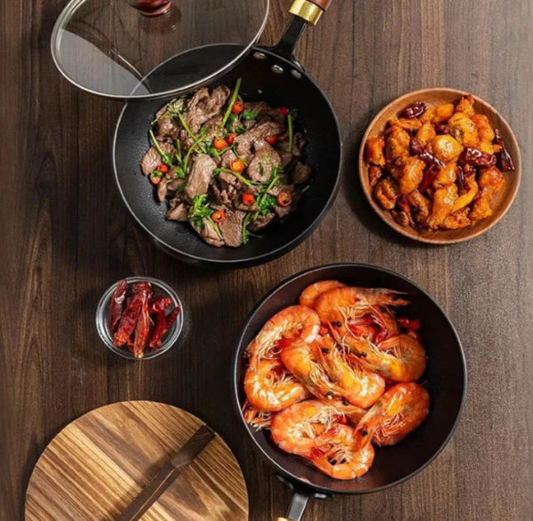Cuyun iron wadjan - Non-stick, zonder giftige coating - Design & Dine